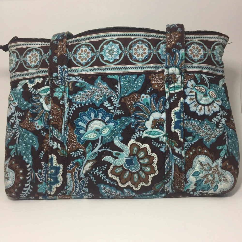 Retired Vera Bradley Java Blue Bag